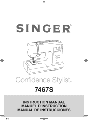 Singer 7467S Confidence Stylist Instruction Manual