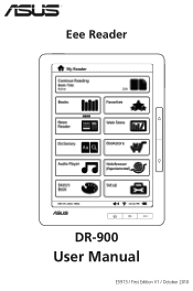 Asus Eee Reader DR900 User Manual