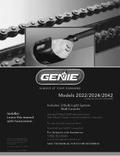Genie ReliaG 800 Owner's Manual
