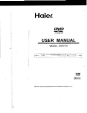 Haier DVD101B User Manual