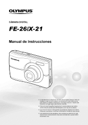 Olympus FE-26 FE-26 Manual de instrucciones (Español)