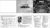 Pyle AZPLMCA98 Instruction Manual