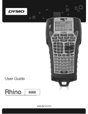 Dymo Rhino 6000 Industrial Label Printer User Guide
