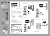 Insignia NS-19E320A13 Quick Setup Guide (English)