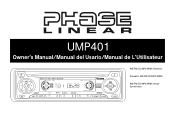 Jensen UMP401 Owners Manual