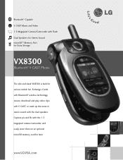 LG VX8300 Data Sheet (English)