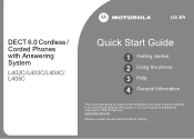 Motorola L404C User Manual