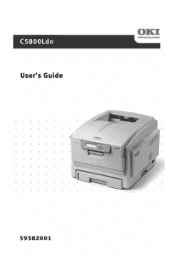Oki C5800Ldn Guide: User's, C5800Ldn (American English)