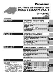 Panasonic CFVDR732U CFVDR732U User Guide