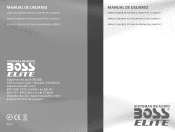 Boss Audio BE1600.2 User Manual in Spanish