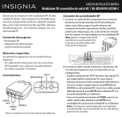 Insignia NS-HZ308 Quick Setup Guide (Español)