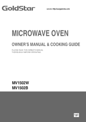 LG MV1502W Owner's Manual