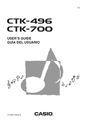 Casio CTK 496 User Guide