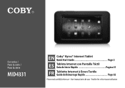 Coby MID4331 User Manual
