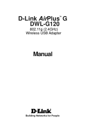 D-Link G120 Manual