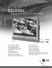 LG 32LH1DC Brochure