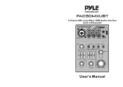 Pyle PAD30MXUBT User Manual