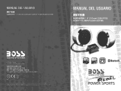 Boss Audio MC720B User Manual in Spanish