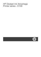 HP Deskjet Ink Advantage Printer - K109 User Guide