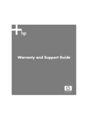HP Mv2120 HP Media Vault - Warranty and Support Guide