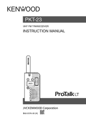 Kenwood PKT-23 Operation Manual 1