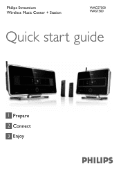 Philips WAS7500 Quick start guide