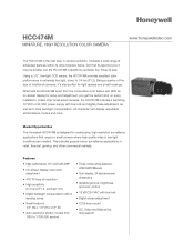 Honeywell HCC474M Brochure
