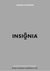 Insignia NS-DSC1112 User Manual (French)