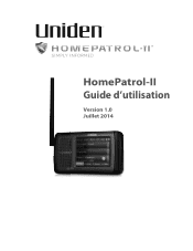 Uniden HomePatrol-II French Owner's Manual