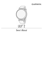 Garmin Lily 2 Owners Manual