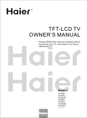 Haier HL26R1 User Manual
