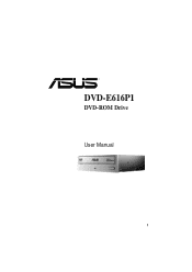 Asus DVD-E616P1 Install Manual