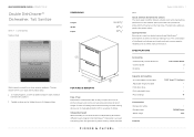 Fisher and Paykel DD24DCTX9 N Quick Reference guide
