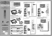 Insignia NS-55L260A13 Quick Setup Guide (English)