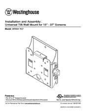 Westinghouse MT80A TILT Installation Instructions