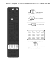 Yamaha 6240 Remote Codes