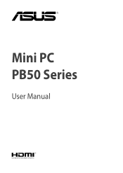 Asus Mini PC PB50 PB50 Users Manual English