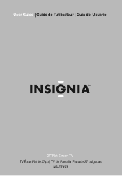 Insignia NS-FTV27 User Manual (English)