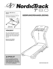 NordicTrack T8.0 Treadmill Dutch Manual