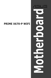 Asus PRIME X670-P WIFI Users Manual English