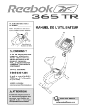Reebok 365tr Bike Canadian French Manual
