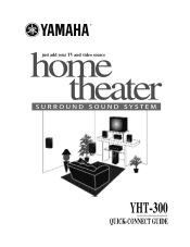 Yamaha YHT-300 Quick Connect Guide