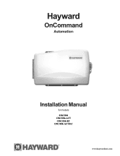 Hayward OnCommand Model: ALL MODELS Installation