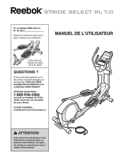Reebok Stride Select Rl 7.0 Elliptical Canadian French Manual