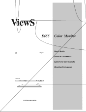 ViewSonic E655 User Guide