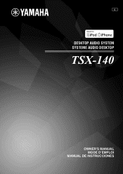 Yamaha TSX-140 Owners Manual
