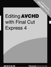 Panasonic GP-US742CU Editing AVCHD with Final Cut Express 4
