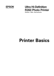 Epson R260 Printer Basics