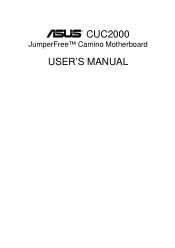 Asus CUC2000 CUC2000 User Manual