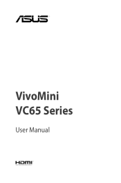 Asus VivoMini VC65R commercial VivoMini VC65 Series Users manual English & French